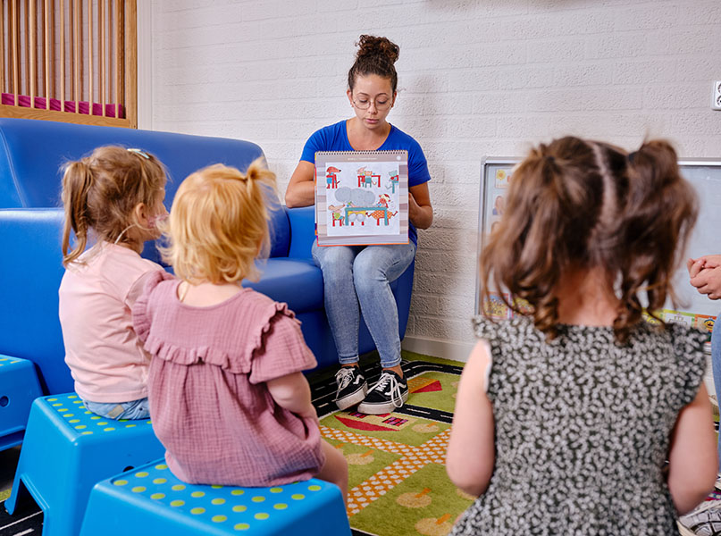 Kinderdagverblijf Bijzonder biedt ondersteuning voor spraak- en taalvaardigheid voor kinderen tijdens de opvang